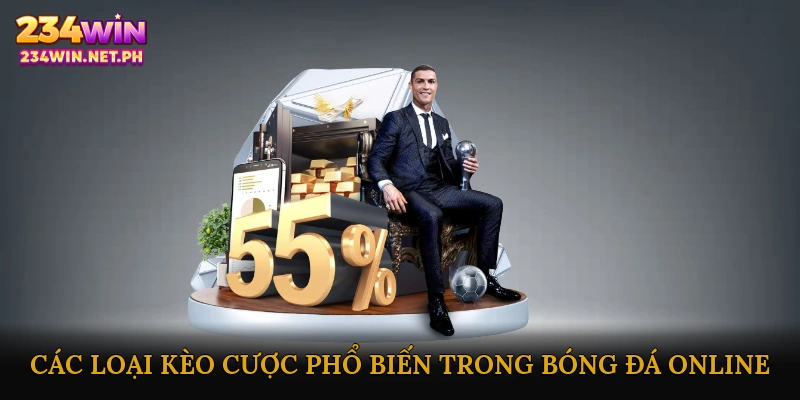 Các loại kèo cược phổ biến trong bóng đá online